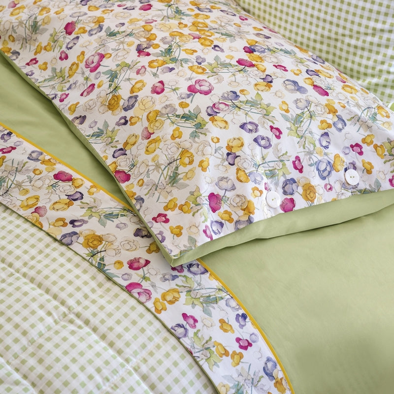 BLOOMS QUILT REVERSIBILE MARGARITA (1 piazza) - FAZZINI