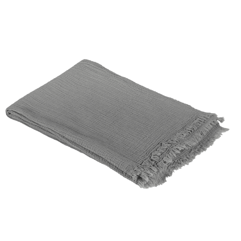 CRISS CROSS PLAID GRIGIO (130x180) - FAZZINI