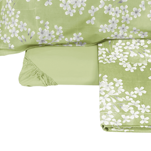 KIMONO COMPLETO LENZUOLA COPRILETTO MARGARITA (2 piazze) - FAZZINI