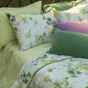SUMMER COMPLETO LENZUOLA GRAY GREEN (2 piazze) - FAZZINI